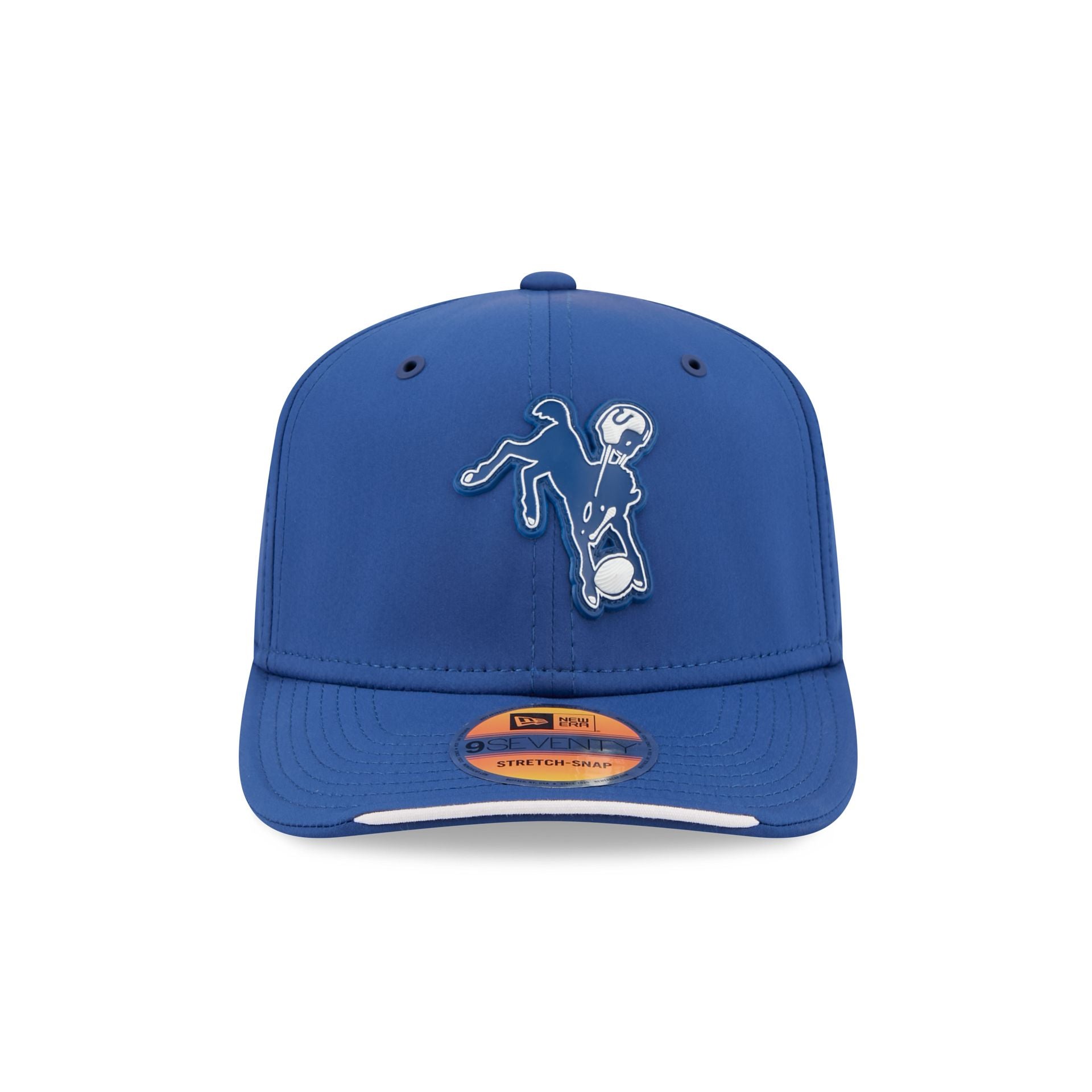 Indianapolis Colts 2026 Sideline Historic 9SEVENTY Stretch-Snap Hat