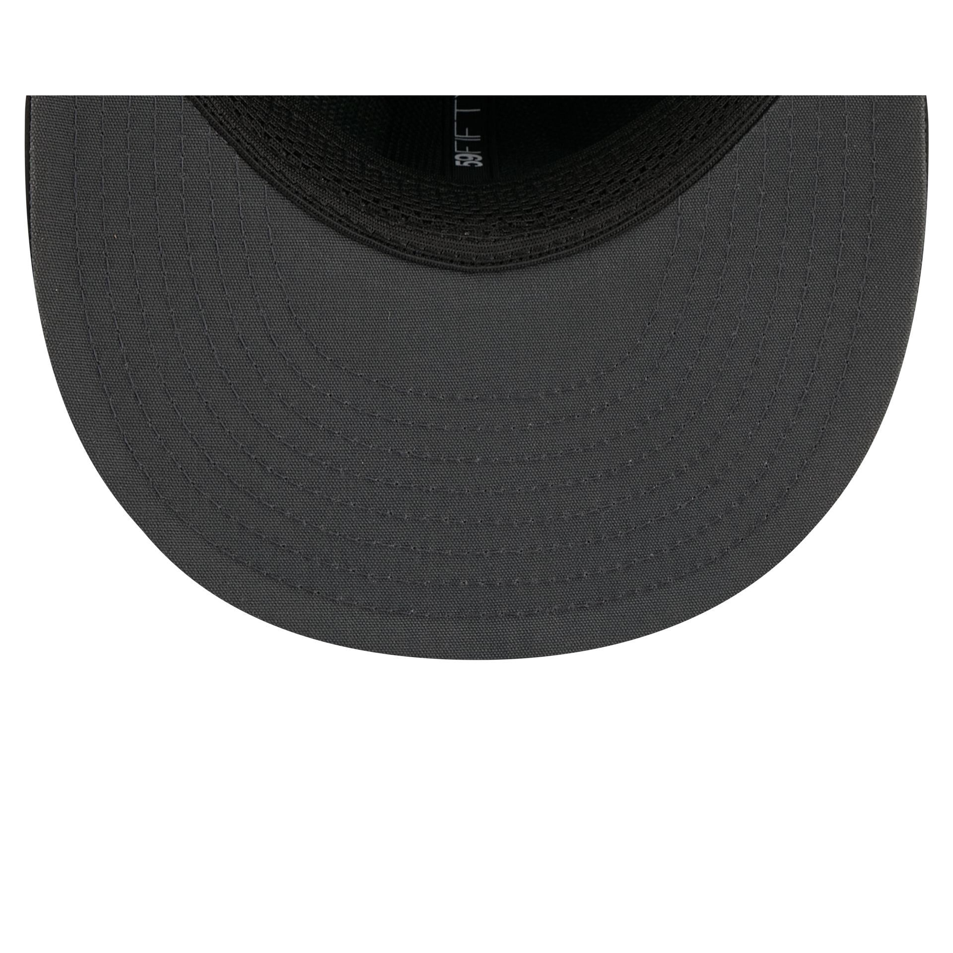 Philadelphia Eagles 2026 Sideline Black 59FIFTY Fitted Hat