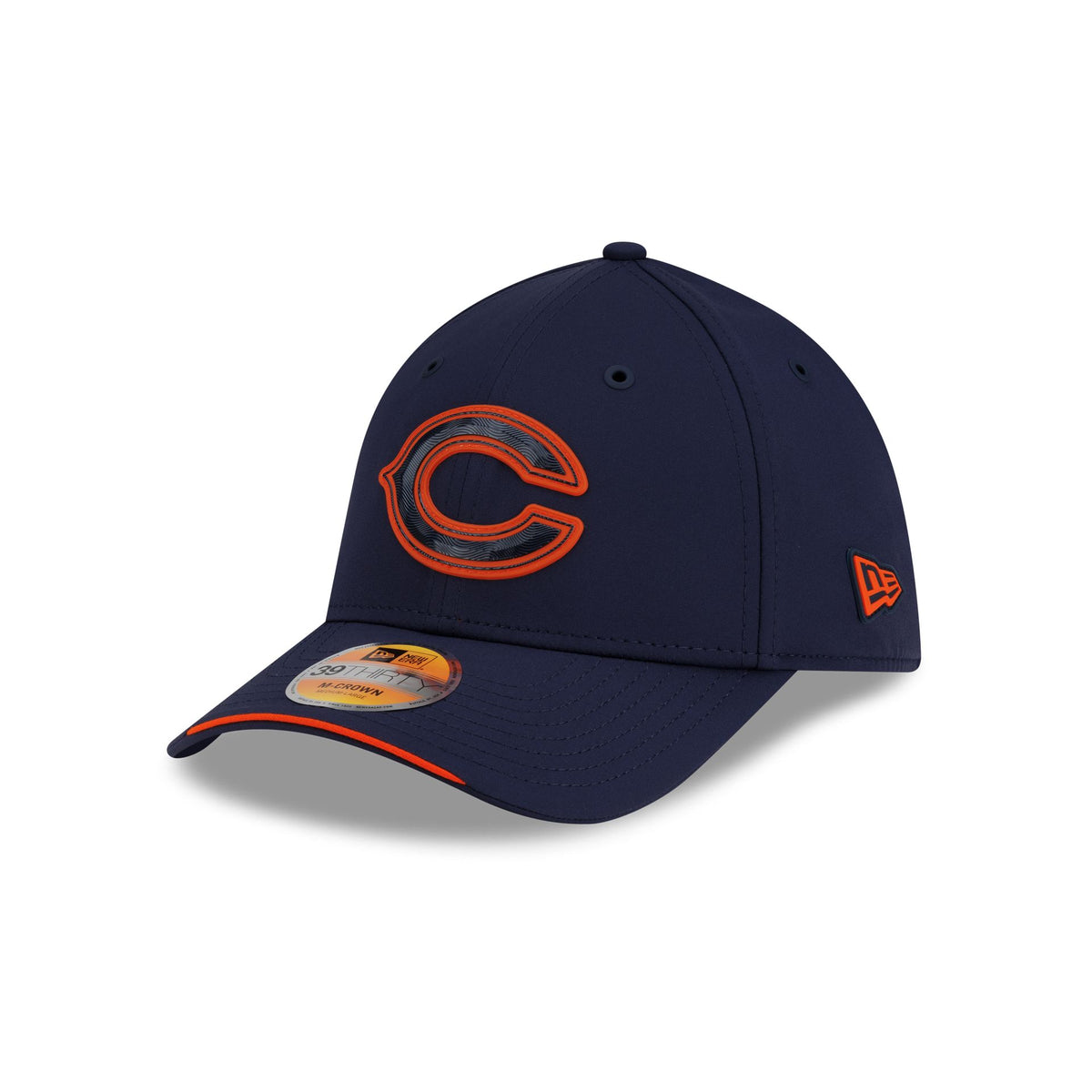 Chicago Bears 2026 Sideline 39THIRTY M-Crown Stretch Fit Hat