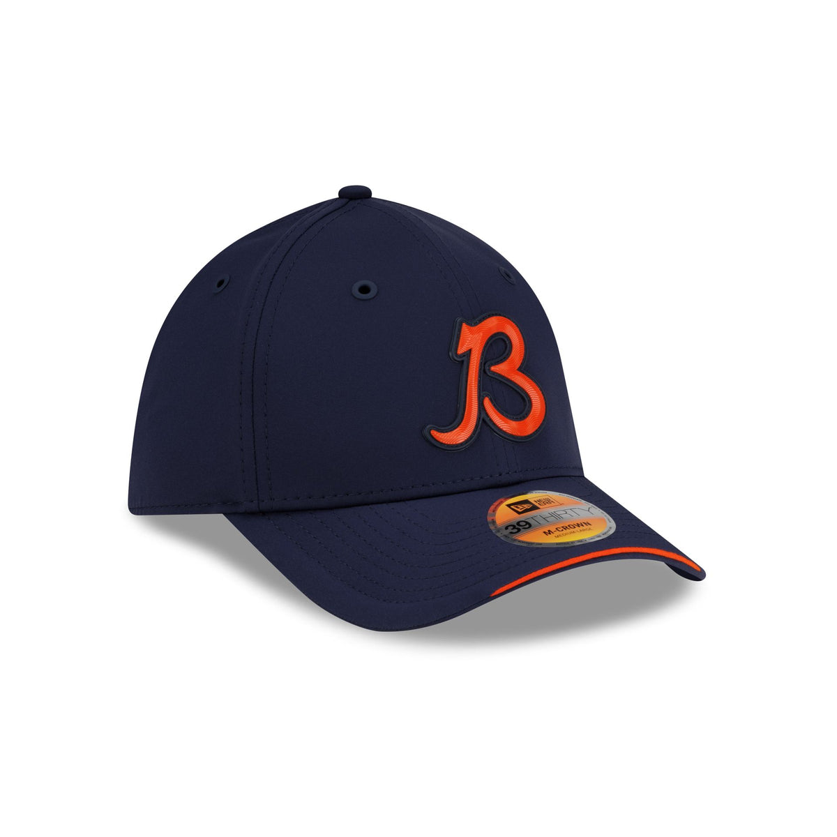 Chicago Bears 2026 Sideline Alt 39THIRTY M-Crown Stretch Fit Hat