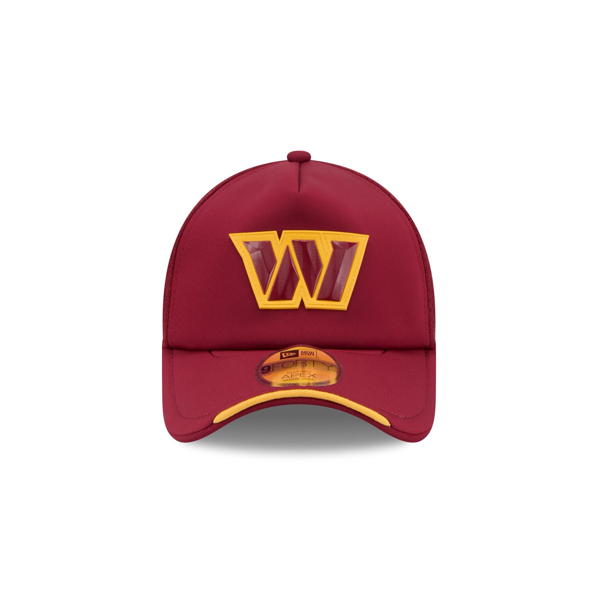 Washington Commanders 2026 Sideline 9FORTY APEX Trucker Hat