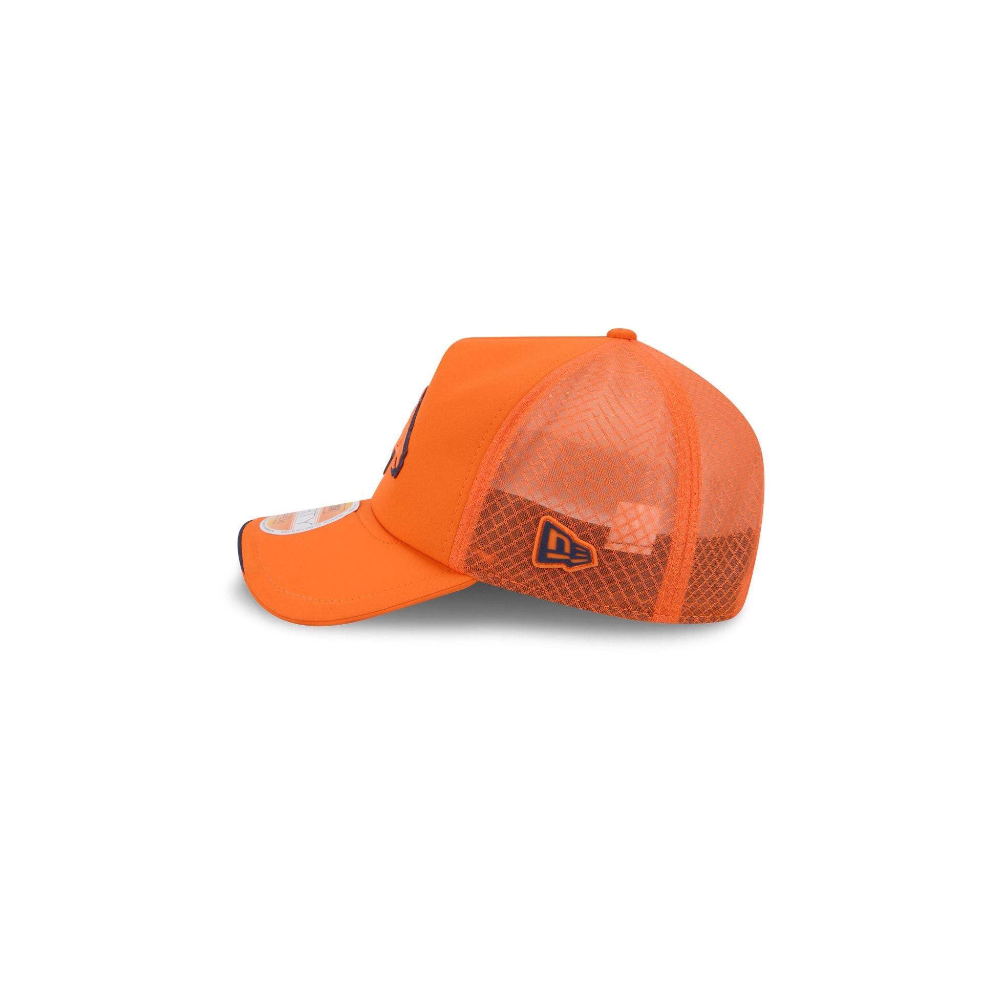 Denver Broncos 2026 Sideline Kids 9FORTY APEX Trucker Hat