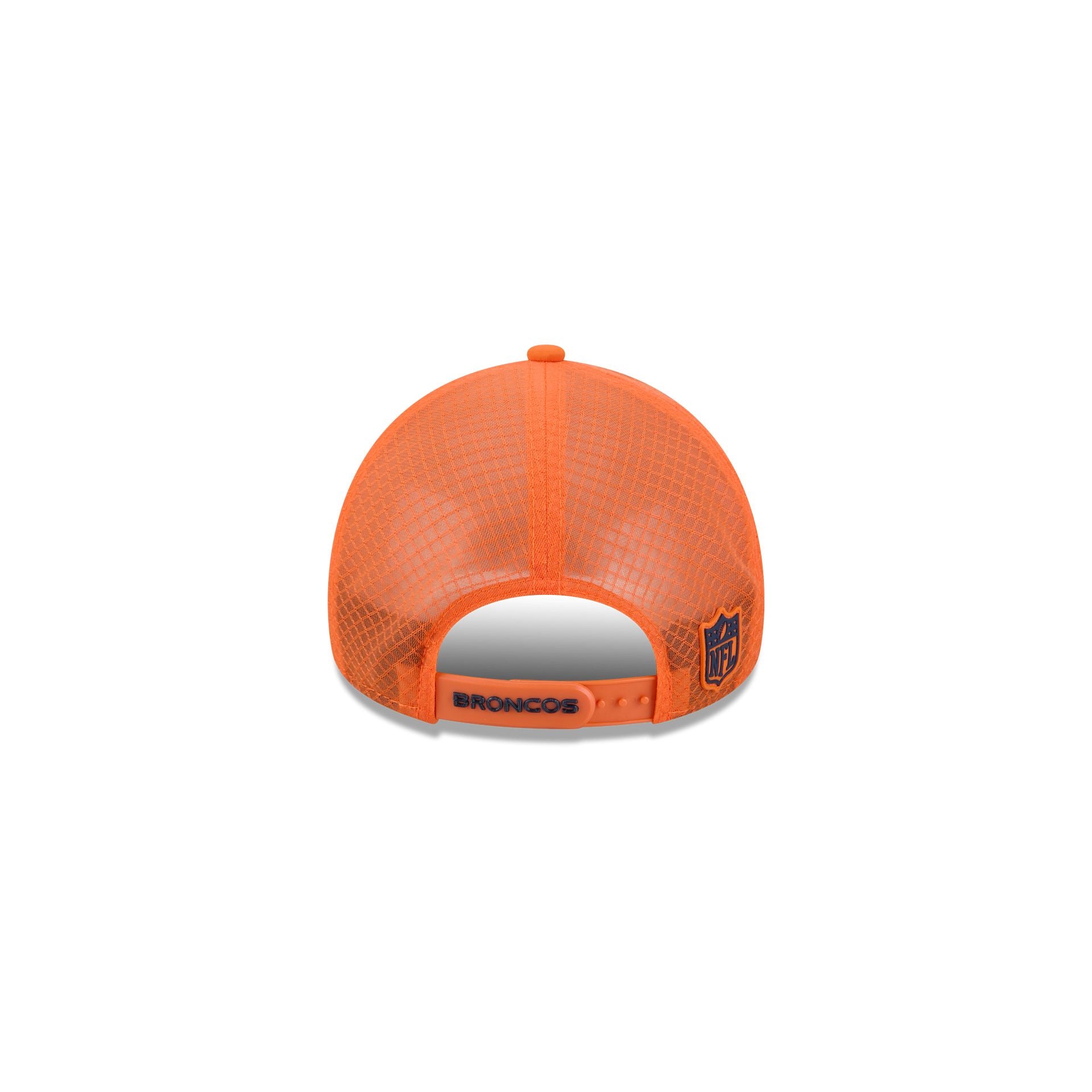 Denver Broncos 2026 Sideline Kids 9FORTY APEX Trucker Hat