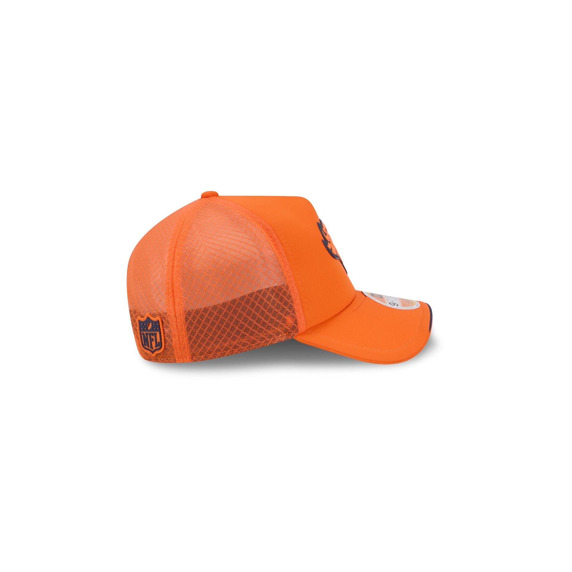 Denver Broncos 2026 Sideline Kids 9FORTY APEX Trucker Hat