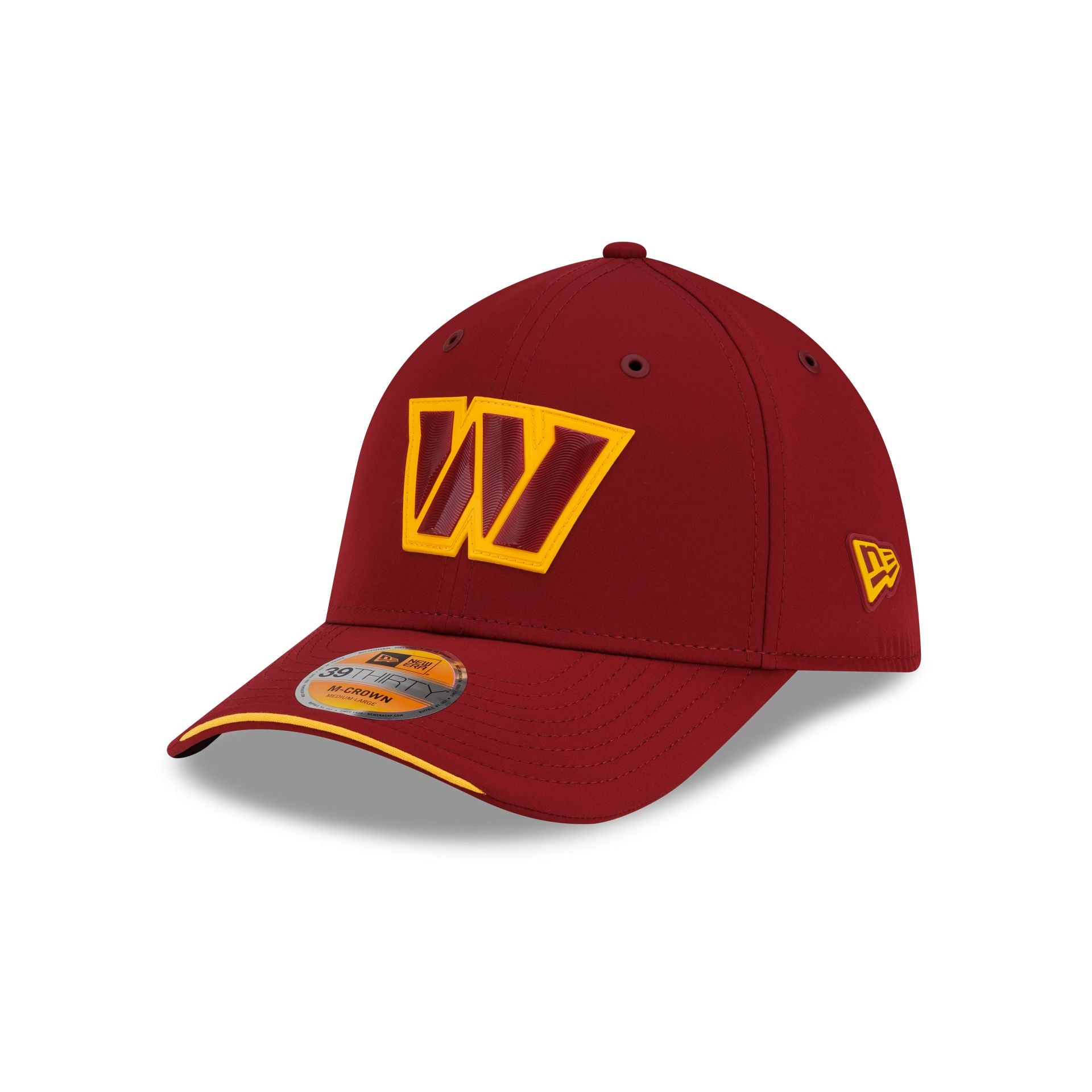 Washington Commanders 2026 Sideline 39THIRTY M-Crown Stretch Fit Hat