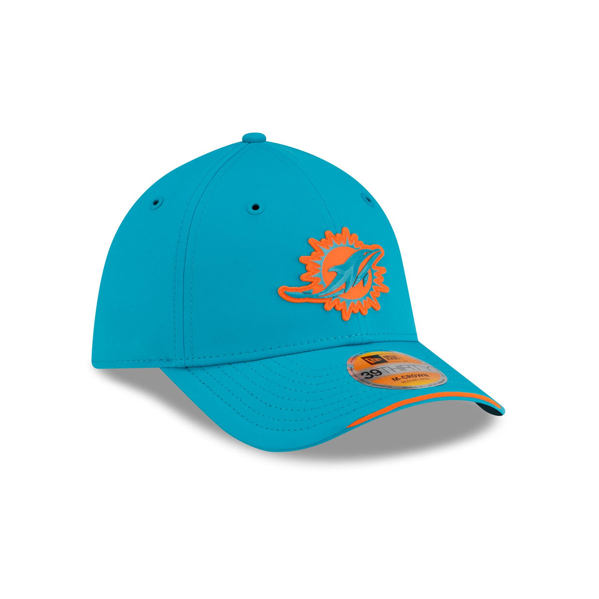 Miami Dolphins 2026 Sideline 39THIRTY M-Crown Stretch Fit Hat