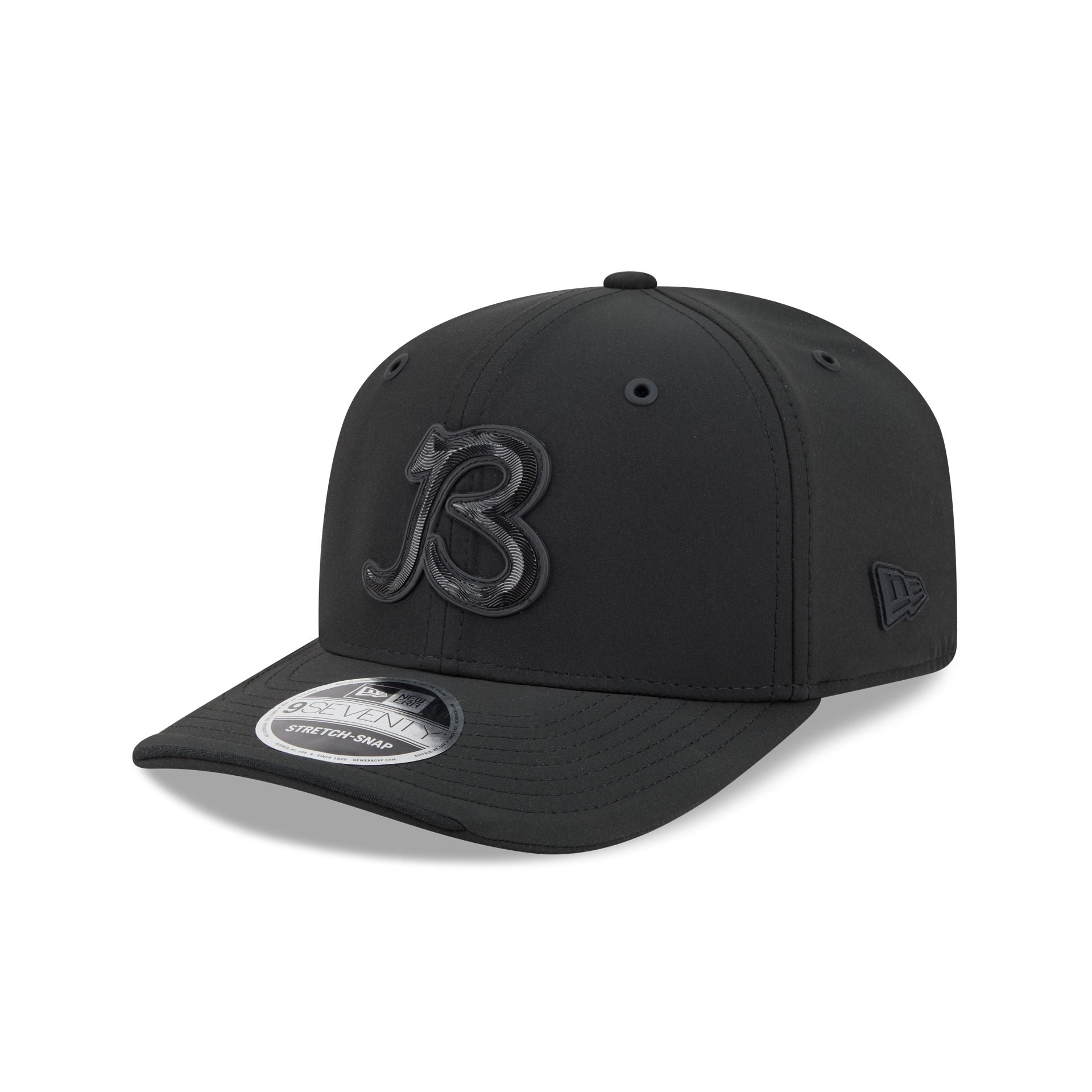 Chicago Bears 2026 Sideline Black 9SEVENTY Stretch-Snap Hat