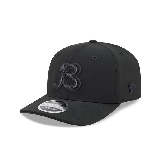 Chicago Bears 2026 Sideline Black 9SEVENTY Stretch-Snap Hat - New Era Cap