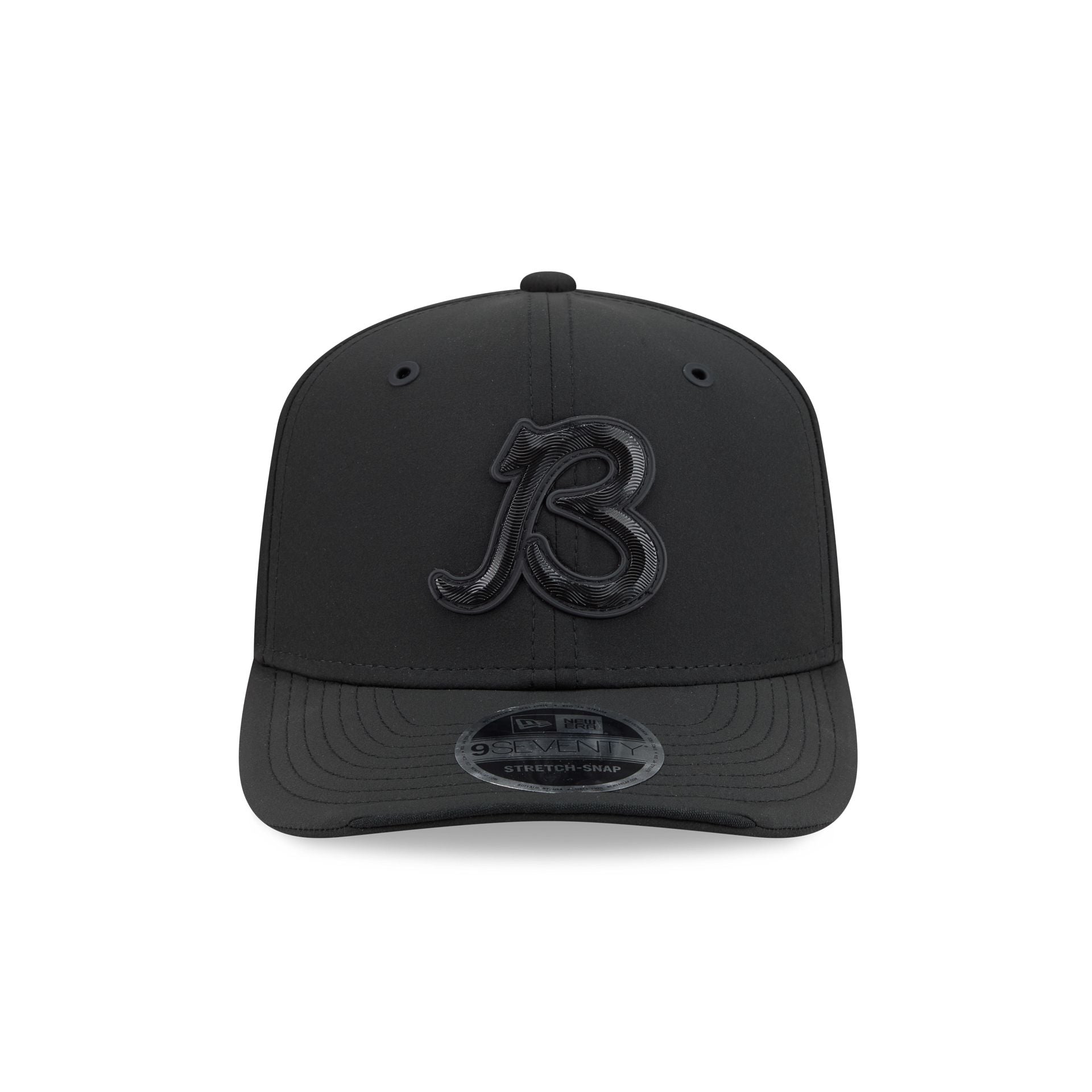 Chicago Bears 2026 Sideline Black 9SEVENTY Stretch-Snap Hat