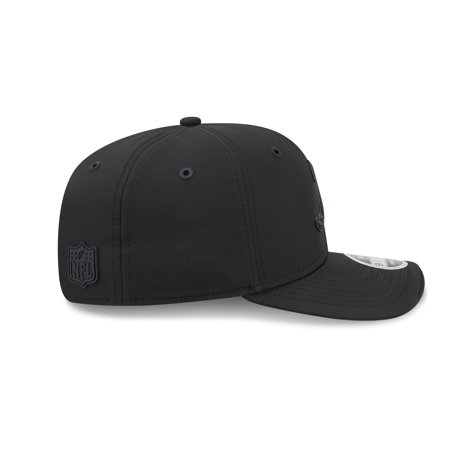 Chicago Bears 2026 Sideline Black 9SEVENTY Stretch-Snap Hat