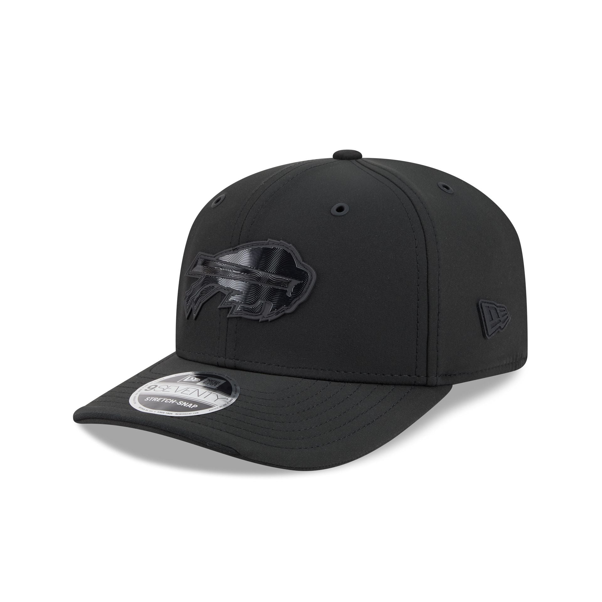 Buffalo Bills 2026 Sideline Black 9SEVENTY Stretch-Snap Hat