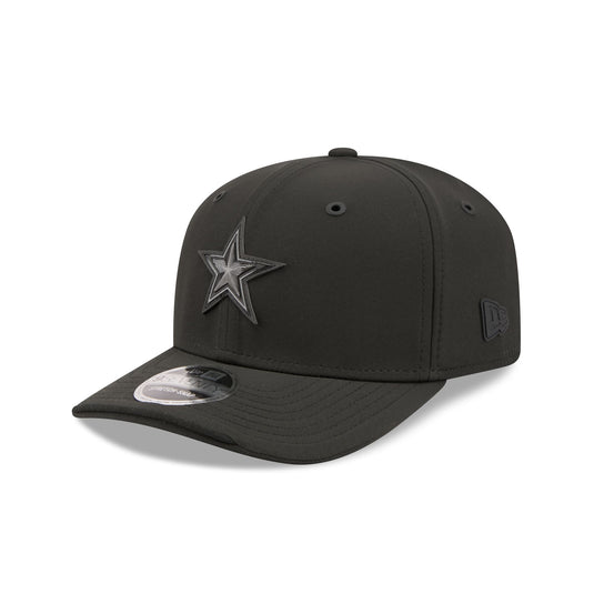 Dallas Cowboys 2026 Sideline Black 9SEVENTY Stretch-Snap Hat - New Era Cap