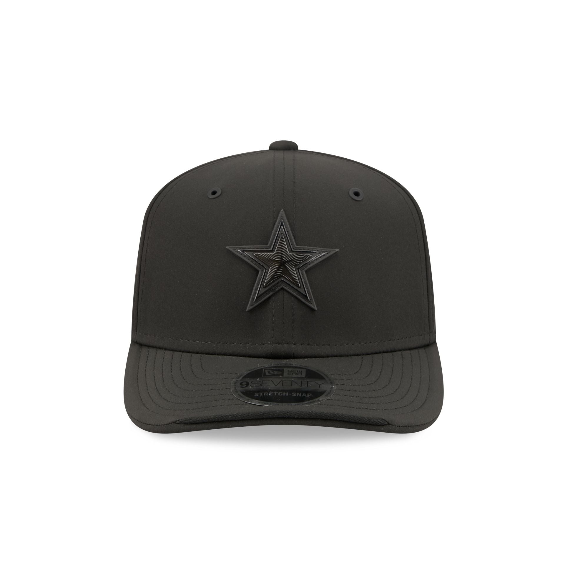 Dallas Cowboys 2026 Sideline Black 9SEVENTY Stretch-Snap Hat