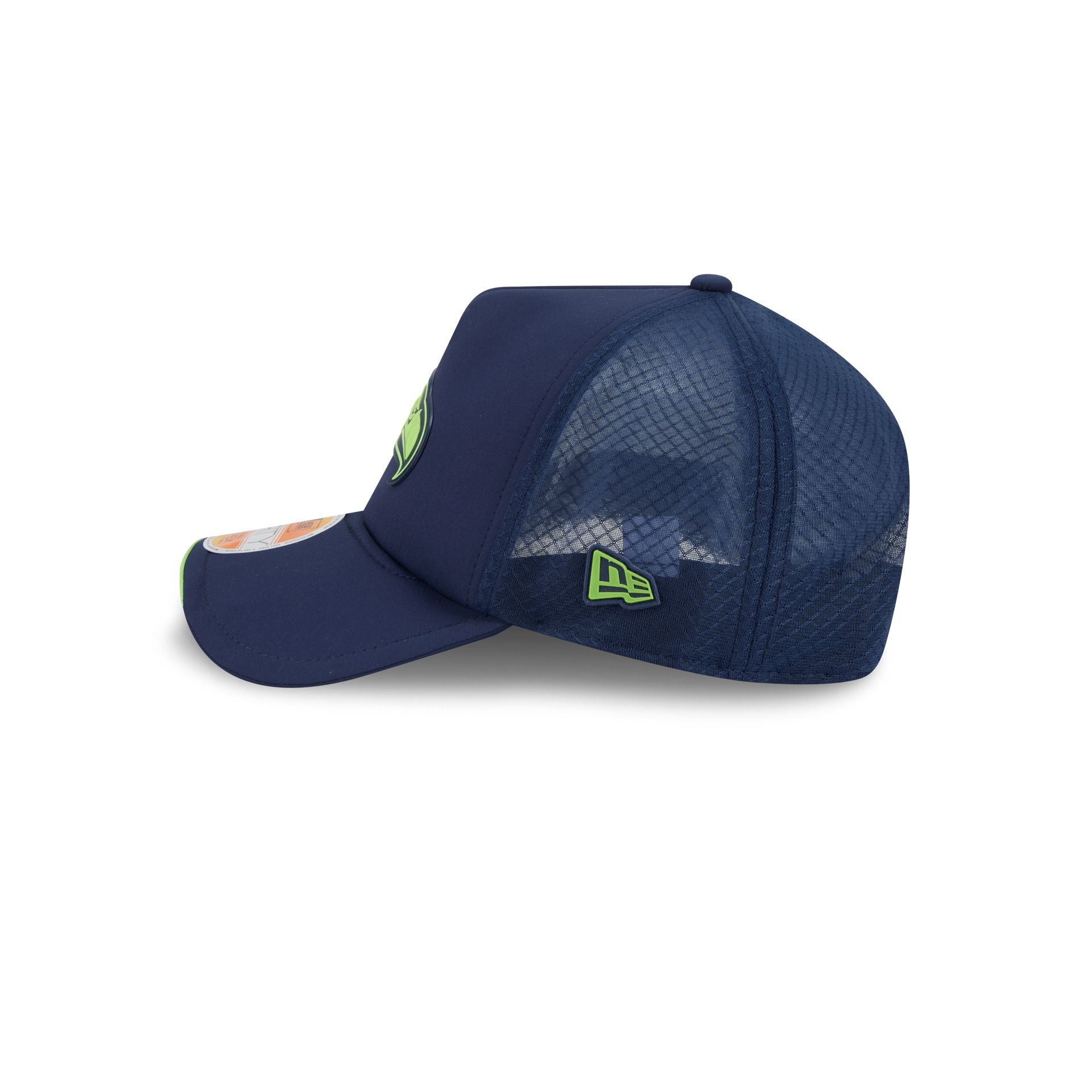Seattle Seahawks 2026 Sideline 9FORTY APEX Trucker Hat