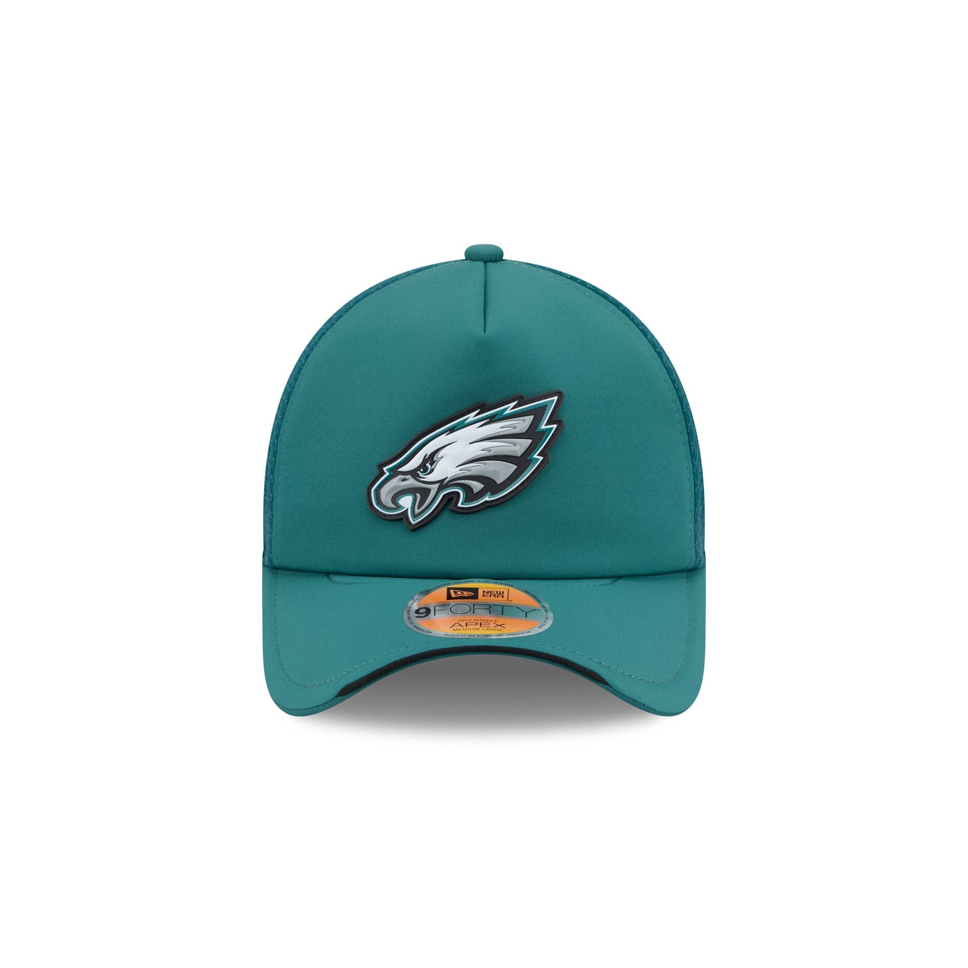 Philadelphia Eagles 2026 Sideline 9FORTY APEX Trucker Hat