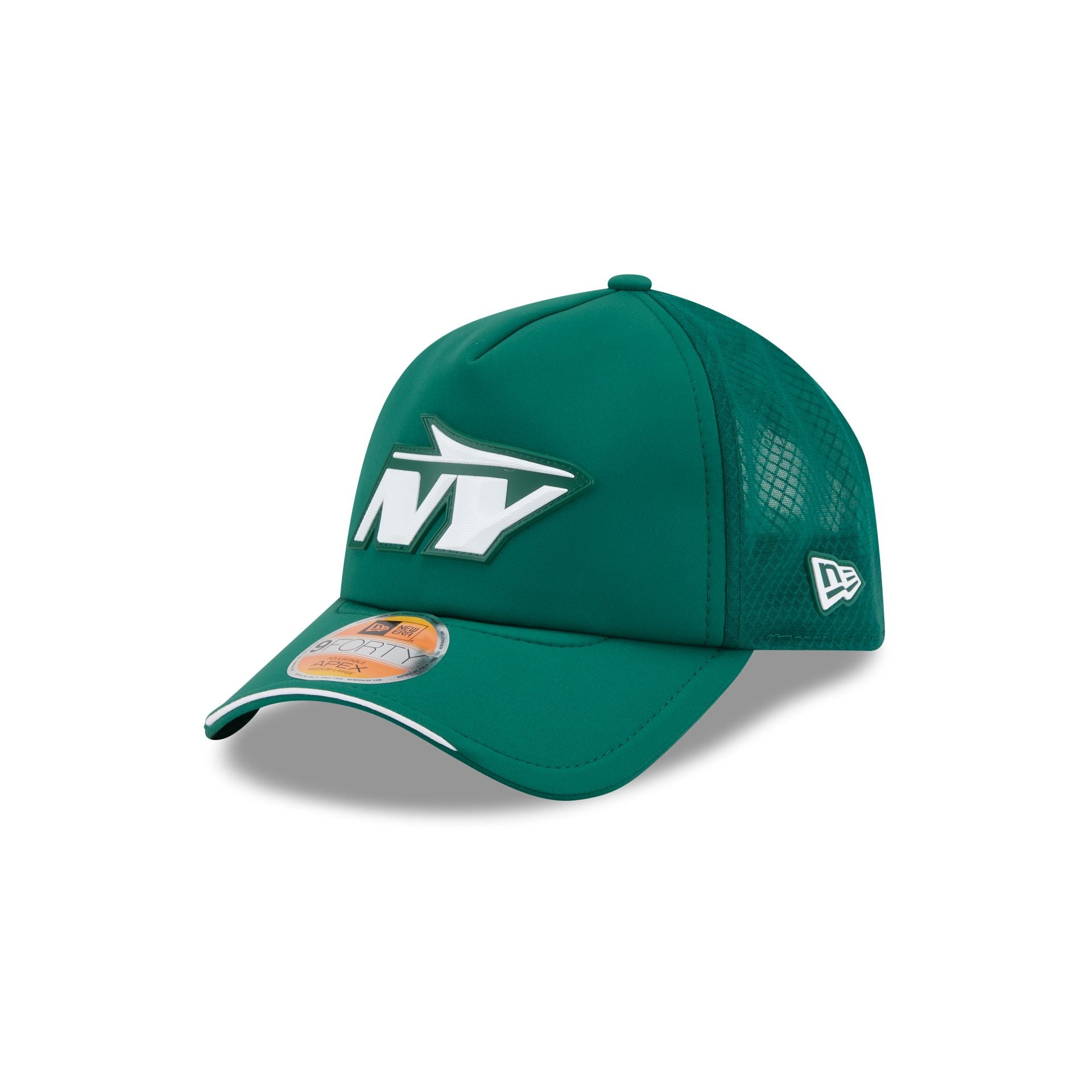 New York Jets 2026 Sideline 9FORTY APEX Trucker Hat