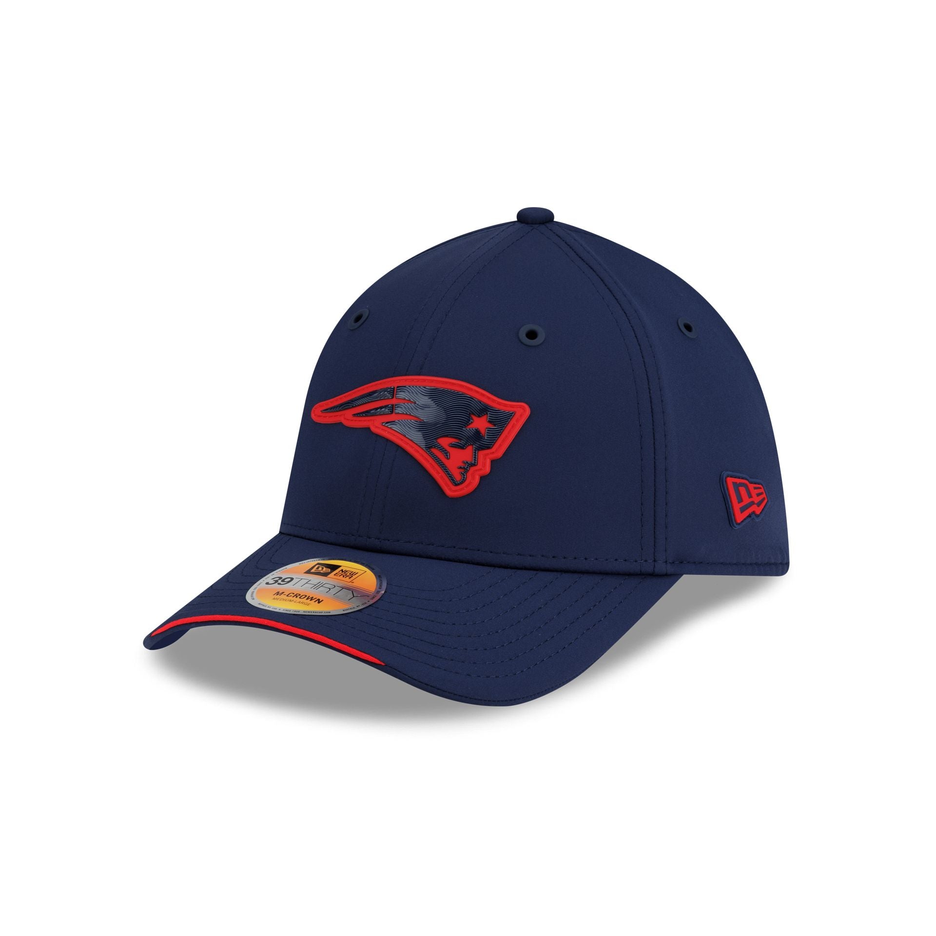 New England Patriots 2026 Sideline 39THIRTY M-Crown Stretch Fit