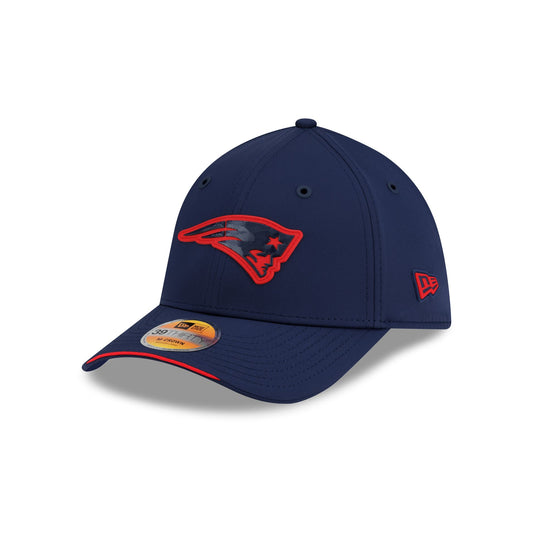 New England Patriots 2026 Sideline 39THIRTY M-Crown Stretch Fit Hat