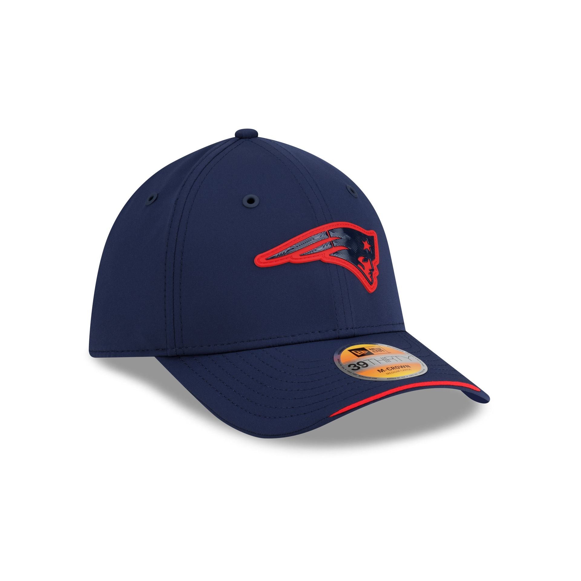 New England Patriots 2026 Sideline 39THIRTY M-Crown Stretch Fit Hat