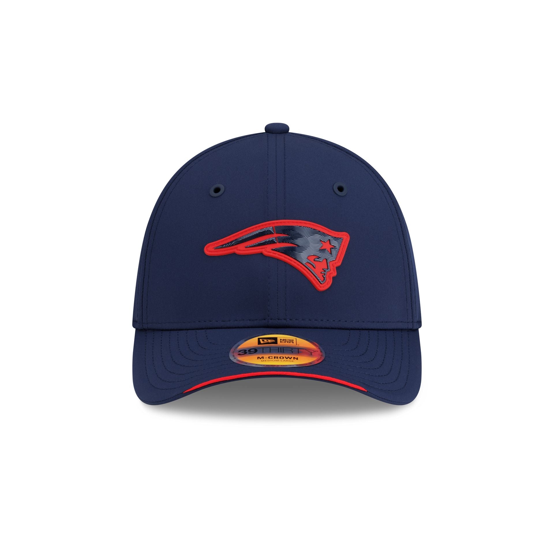 New England Patriots 2026 Sideline 39THIRTY M-Crown Stretch Fit Hat