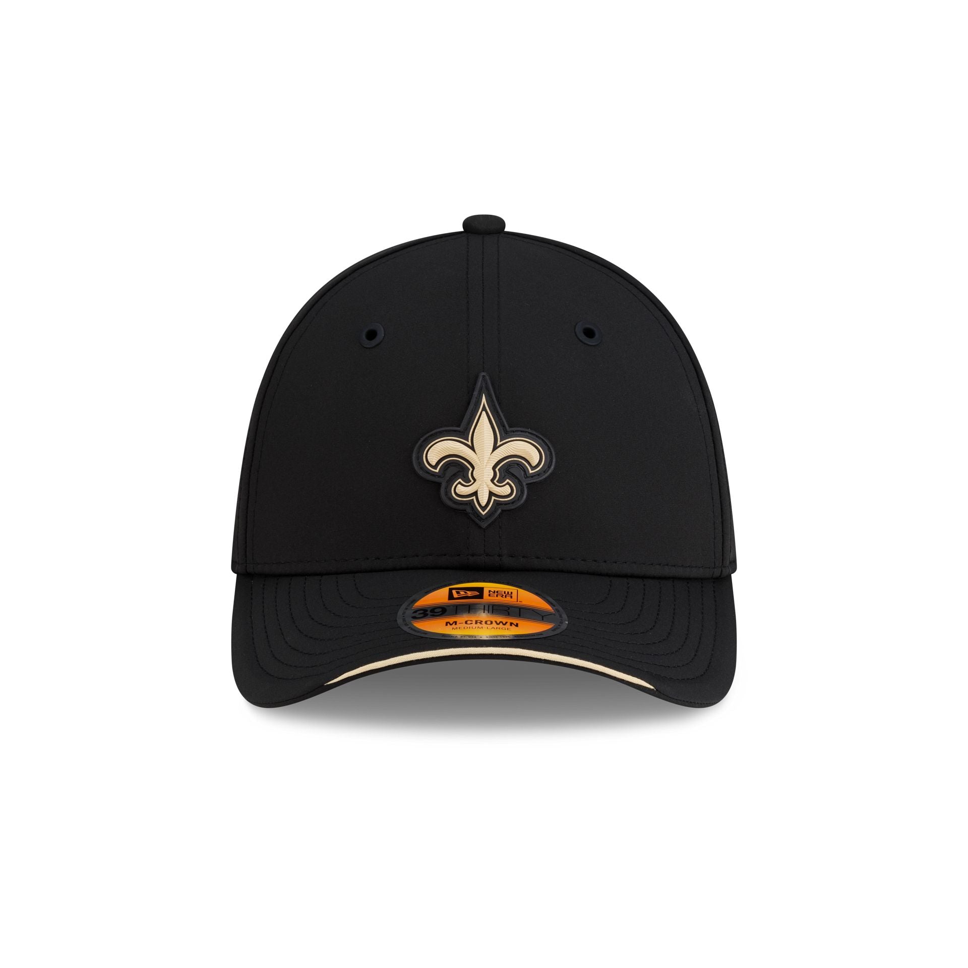 New Orleans Saints 2026 Sideline 39THIRTY M-Crown Stretch Fit Hat