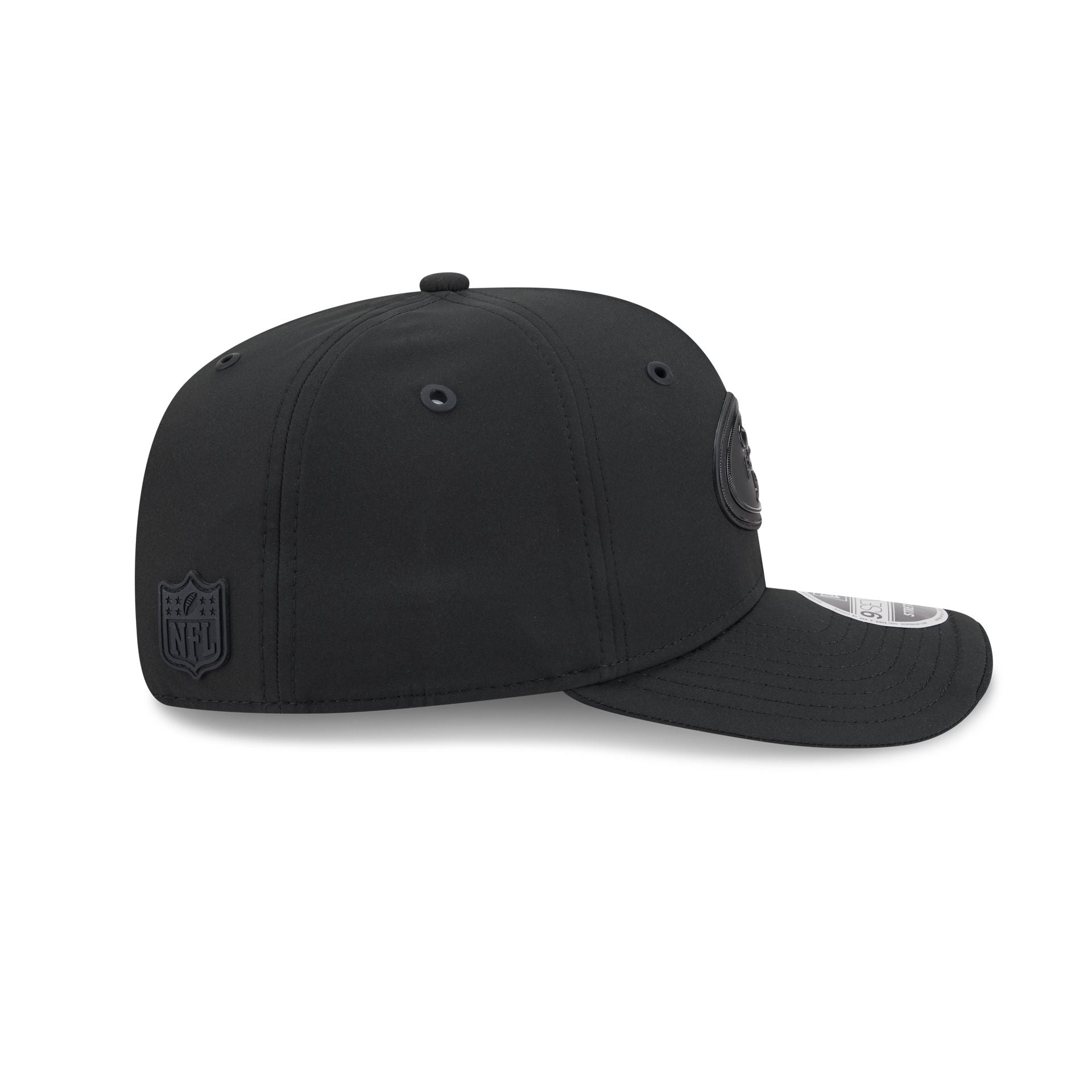 San Francisco 49ers 2026 Sideline Black 9SEVENTY Stretch-Snap Hat