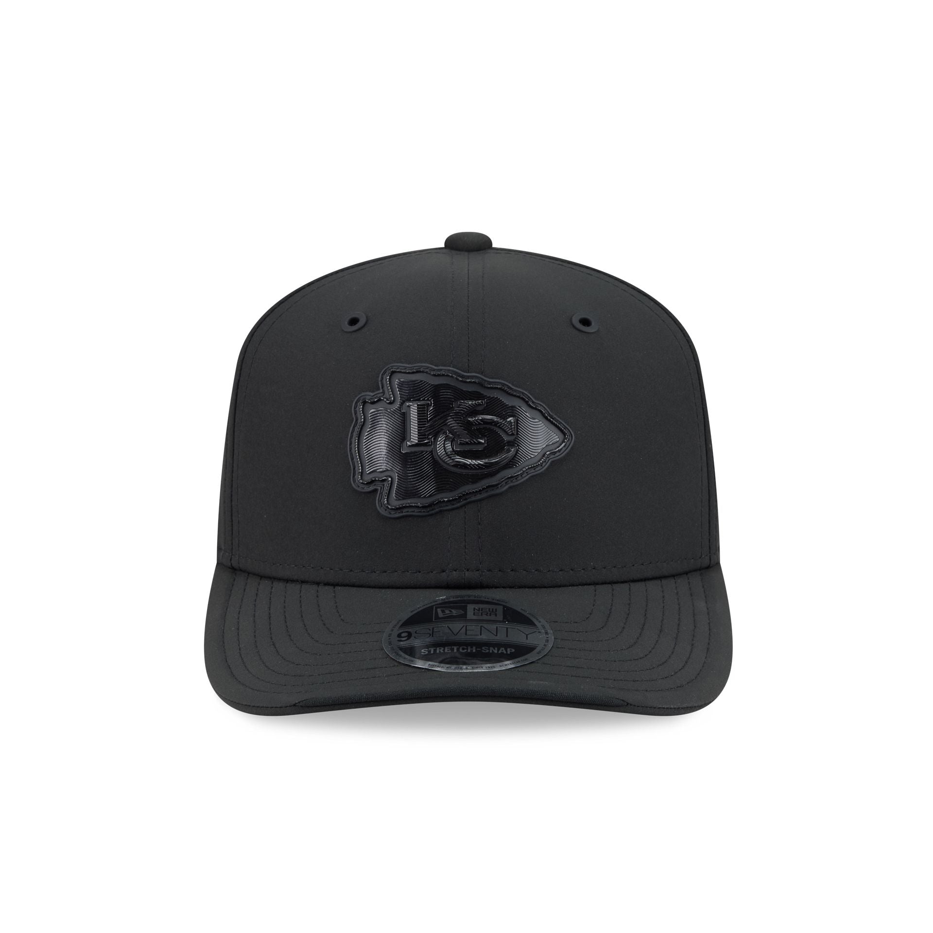 Kansas City Chiefs 2026 Sideline Black 9SEVENTY Stretch-Snap Hat