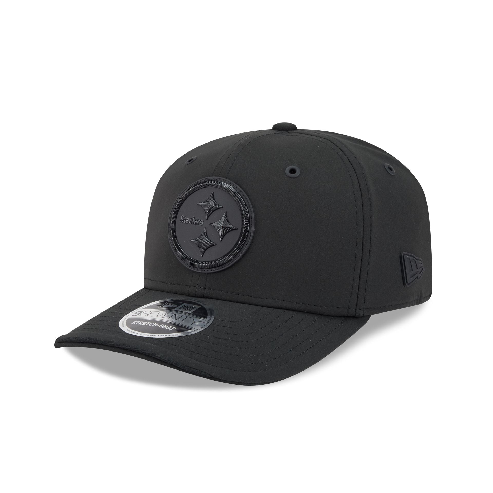 Pittsburgh Steelers 2026 Sideline Black 9SEVENTY Stretch-Snap Hat