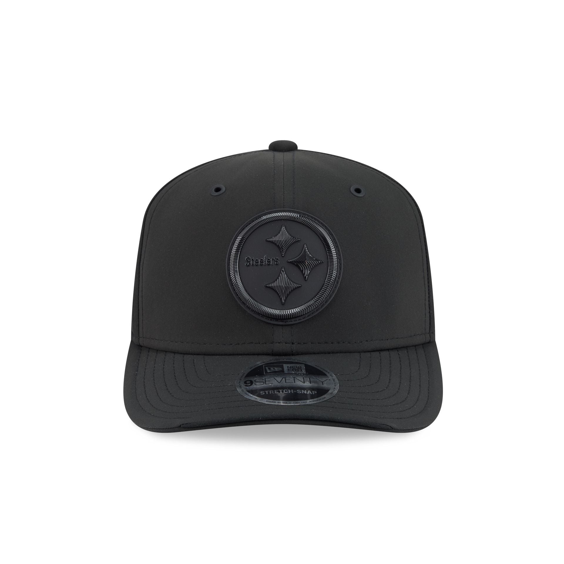 Pittsburgh Steelers 2026 Sideline Black 9SEVENTY Stretch-Snap Hat