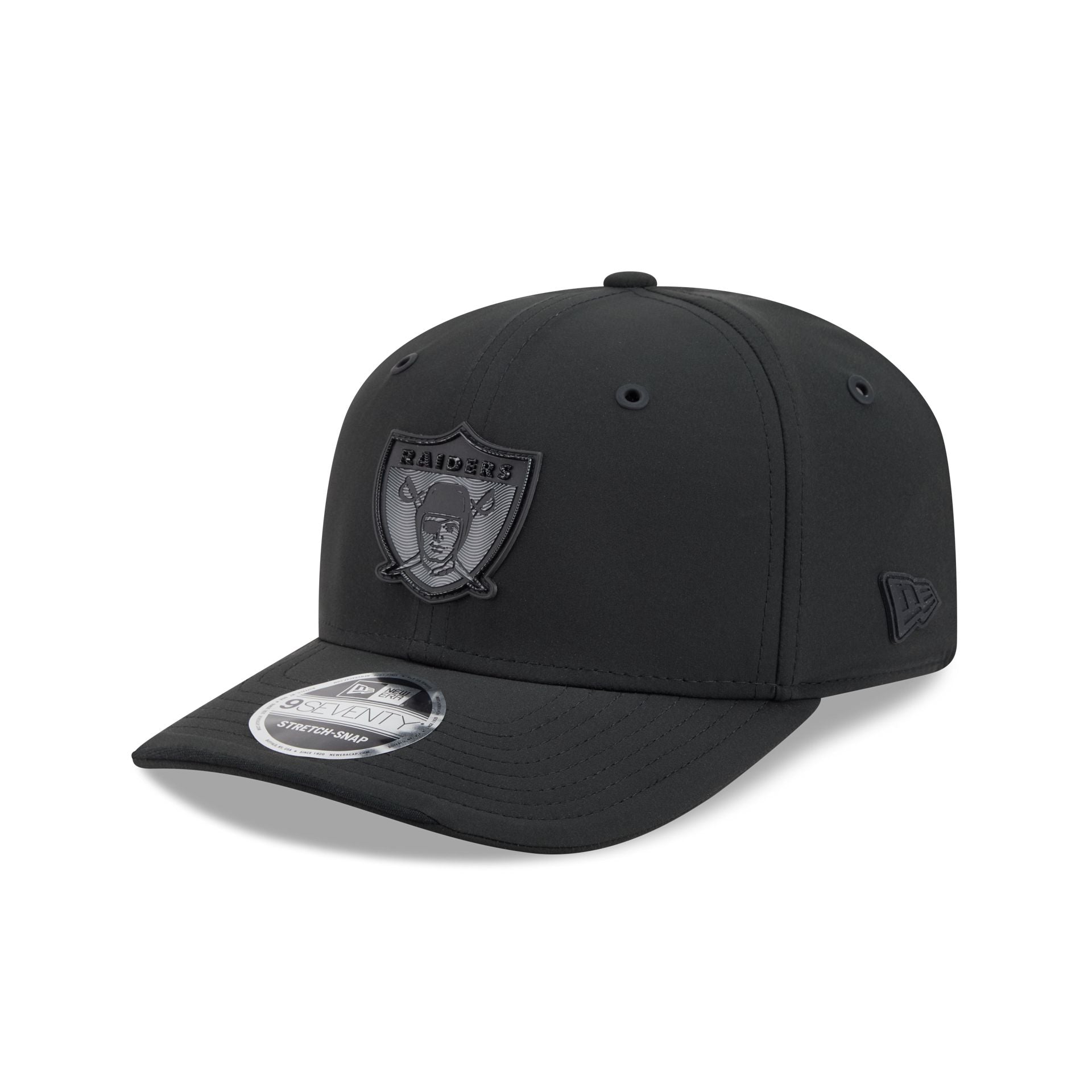 Las Vegas Raiders 2026 Sideline Black 9SEVENTY Stretch-Snap Hat