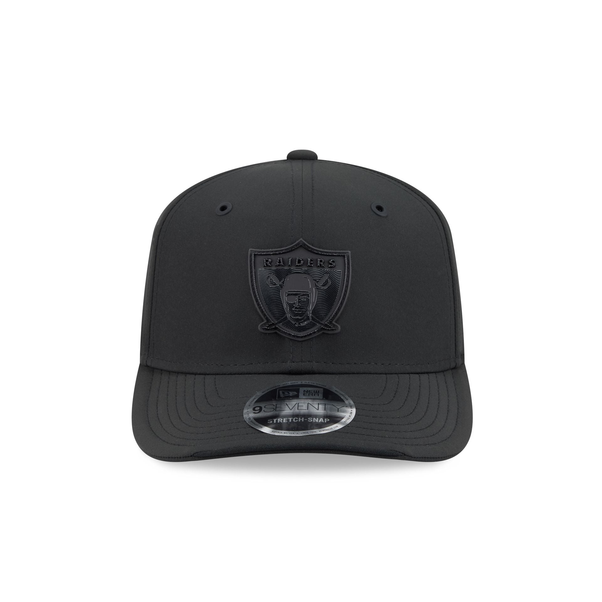 Las Vegas Raiders 2026 Sideline Black 9SEVENTY Stretch-Snap Hat