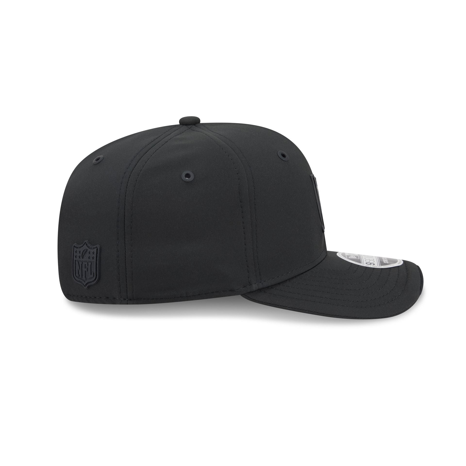 Las Vegas Raiders 2026 Sideline Black 9SEVENTY Stretch-Snap Hat