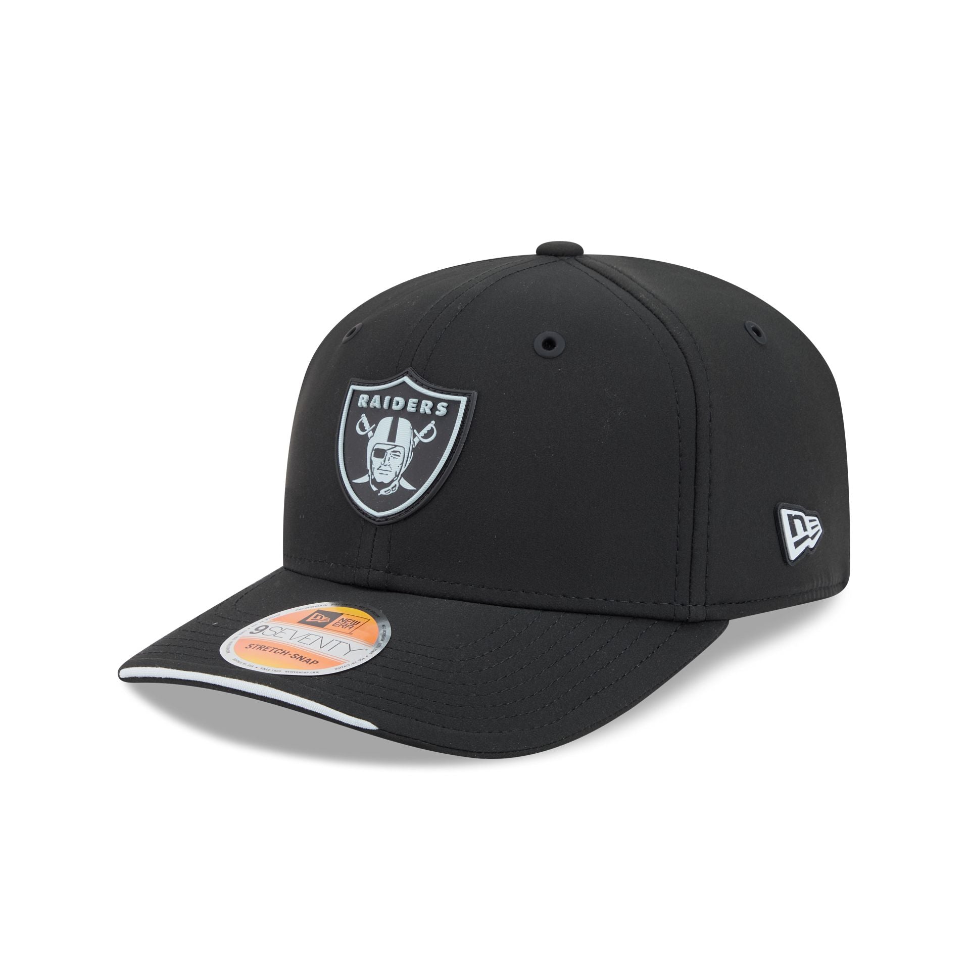 Las Vegas Raiders 2026 Sideline 9SEVENTY Stretch-Snap Hat