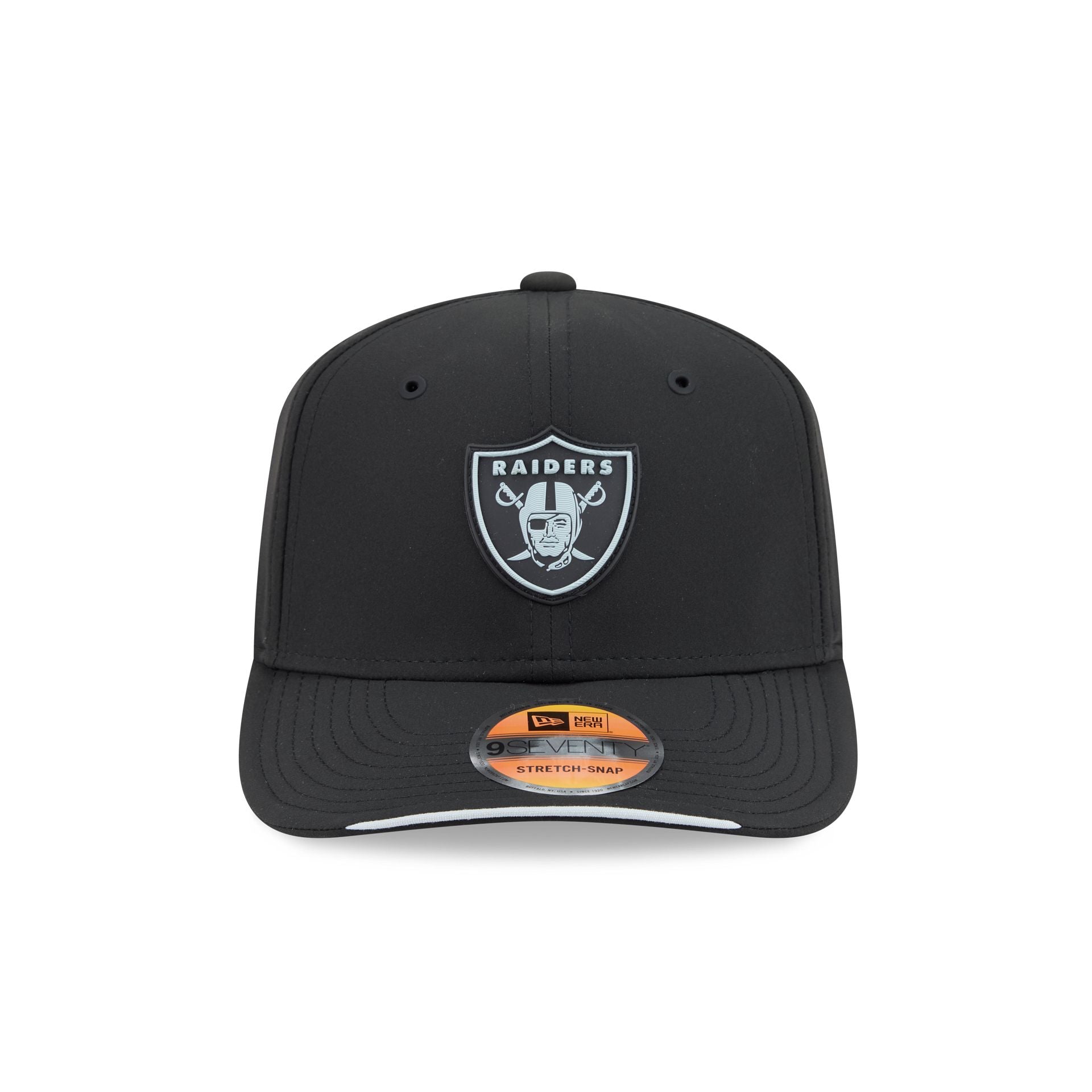 Las Vegas Raiders 2026 Sideline 9SEVENTY Stretch-Snap Hat