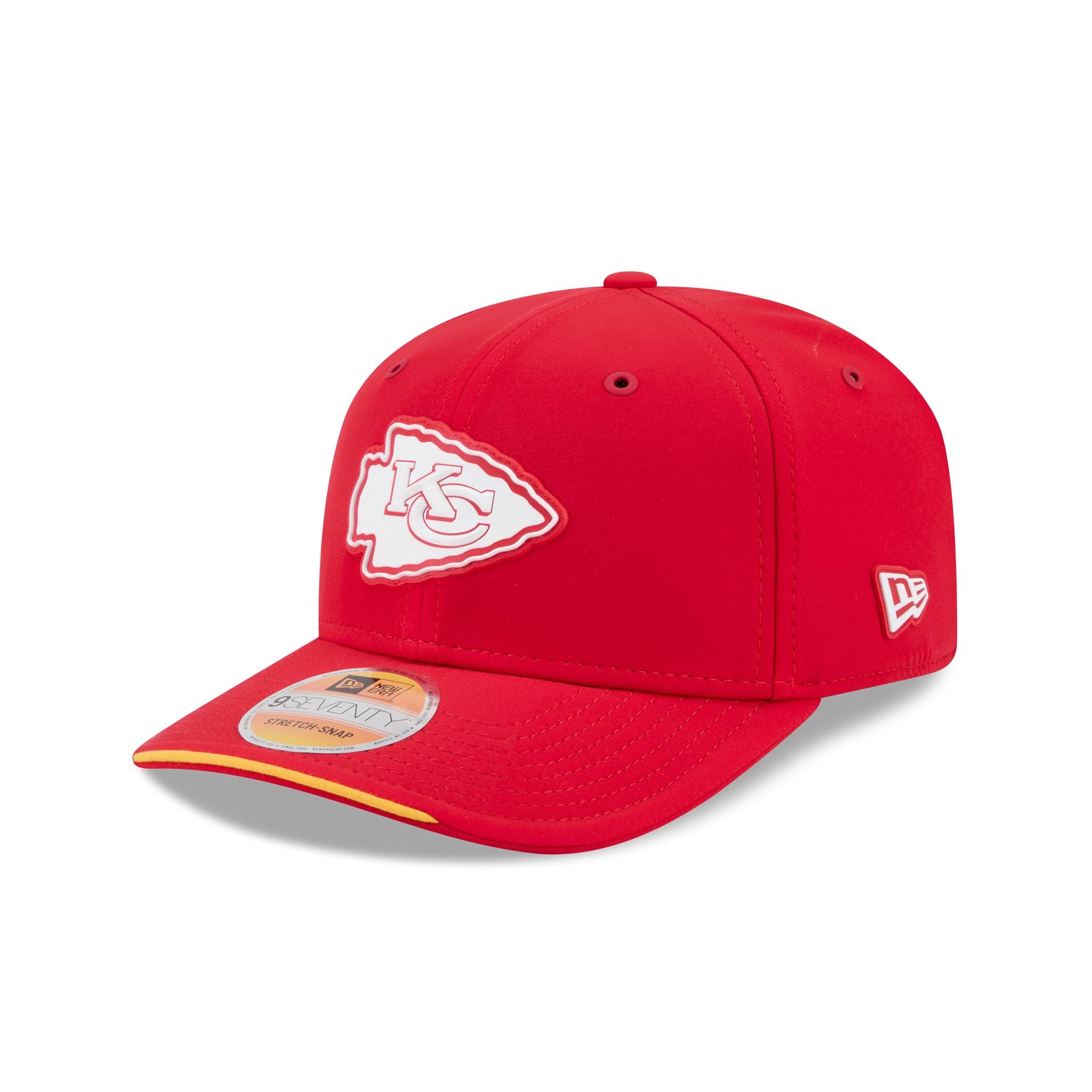 Kansas City Chiefs 2026 Sideline 9SEVENTY Stretch-Snap Hat
