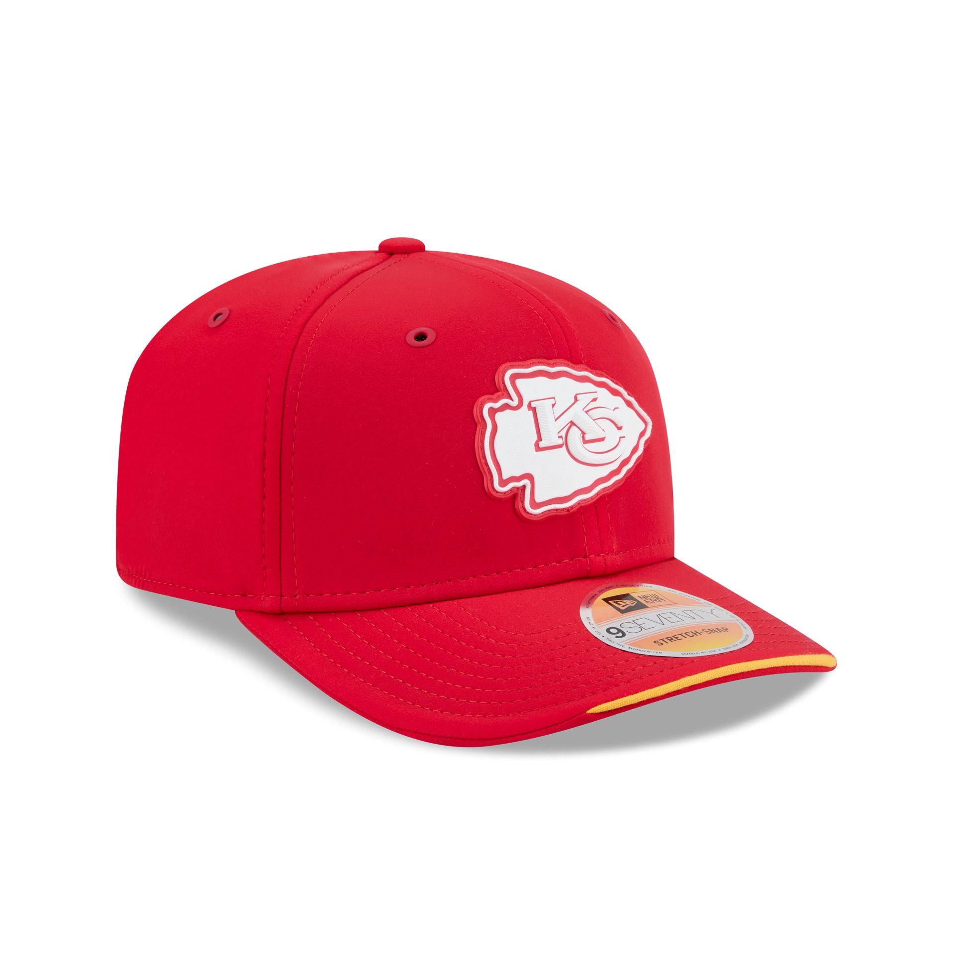 Kansas City Chiefs 2026 Sideline 9SEVENTY Stretch-Snap Hat