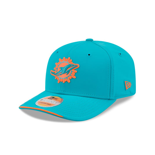 Miami Dolphins 2026 Sideline 9SEVENTY Stretch-Snap Hat - New Era Cap