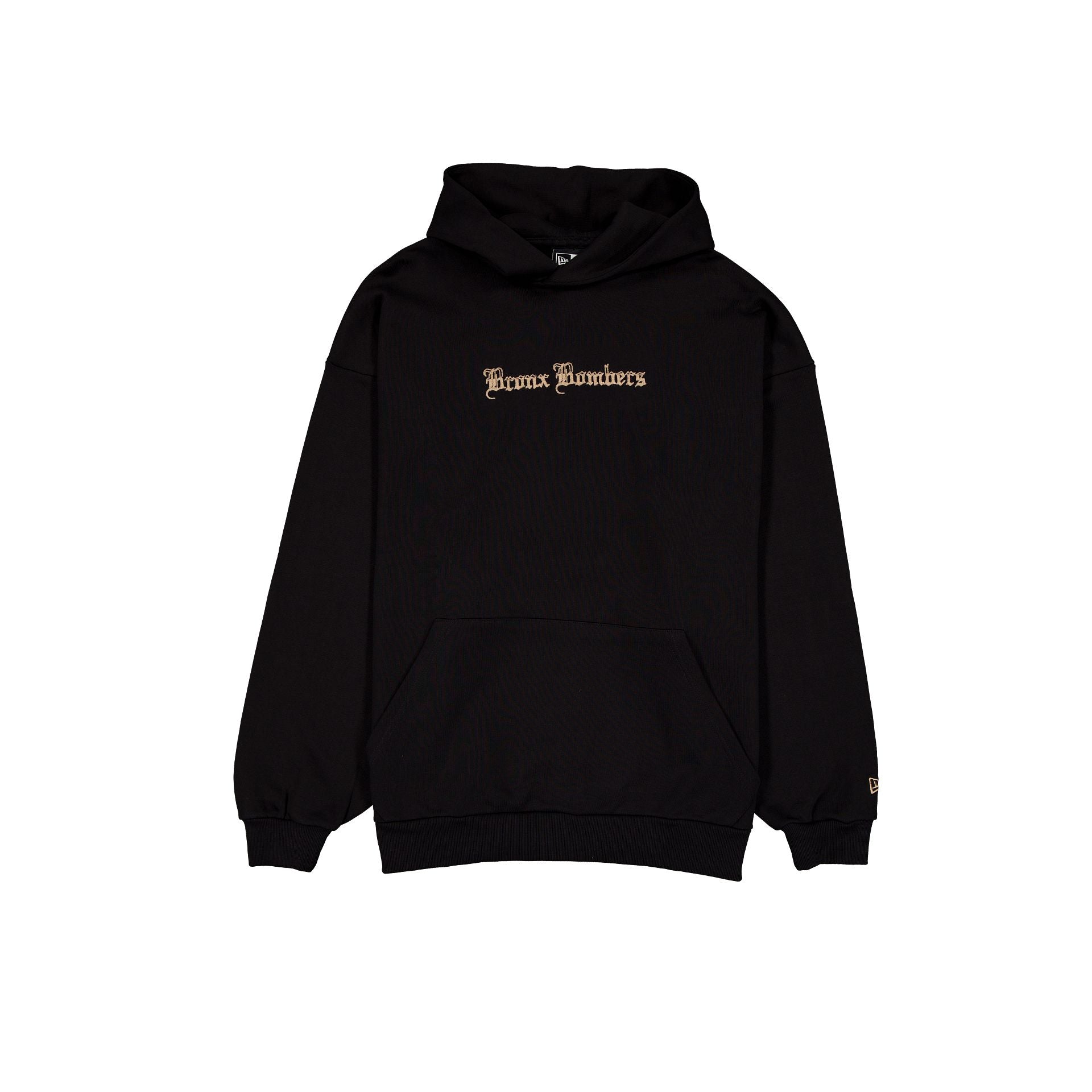 New York Yankees Gothic Lettering Black Hoodie