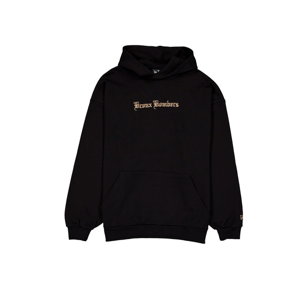 New York Yankees Gothic Lettering Black Hoodie – New Era Cap