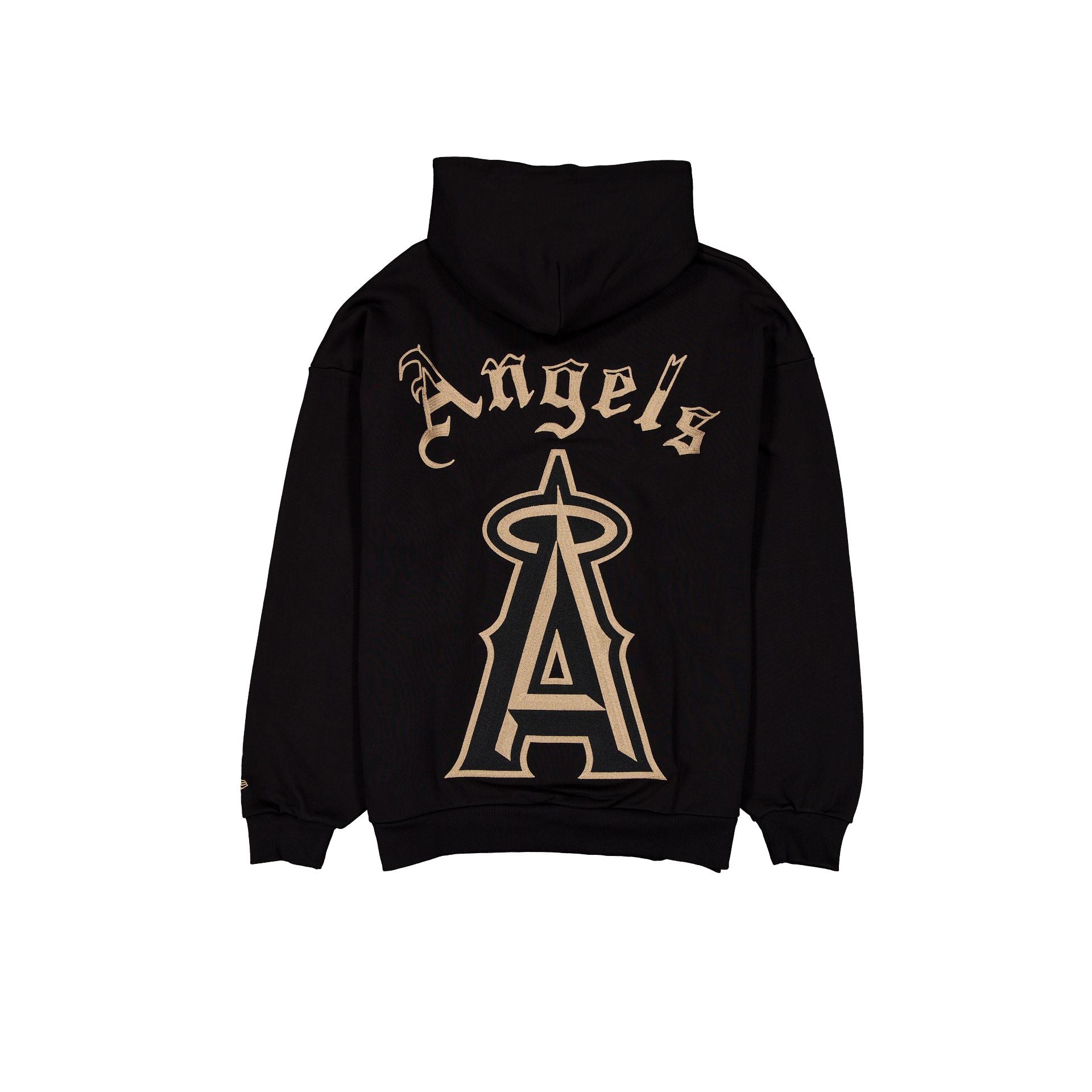 Los Angeles Angels Gothic Lettering Black Hoodie