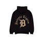 Detroit Tigers Gothic Lettering Black Hoodie