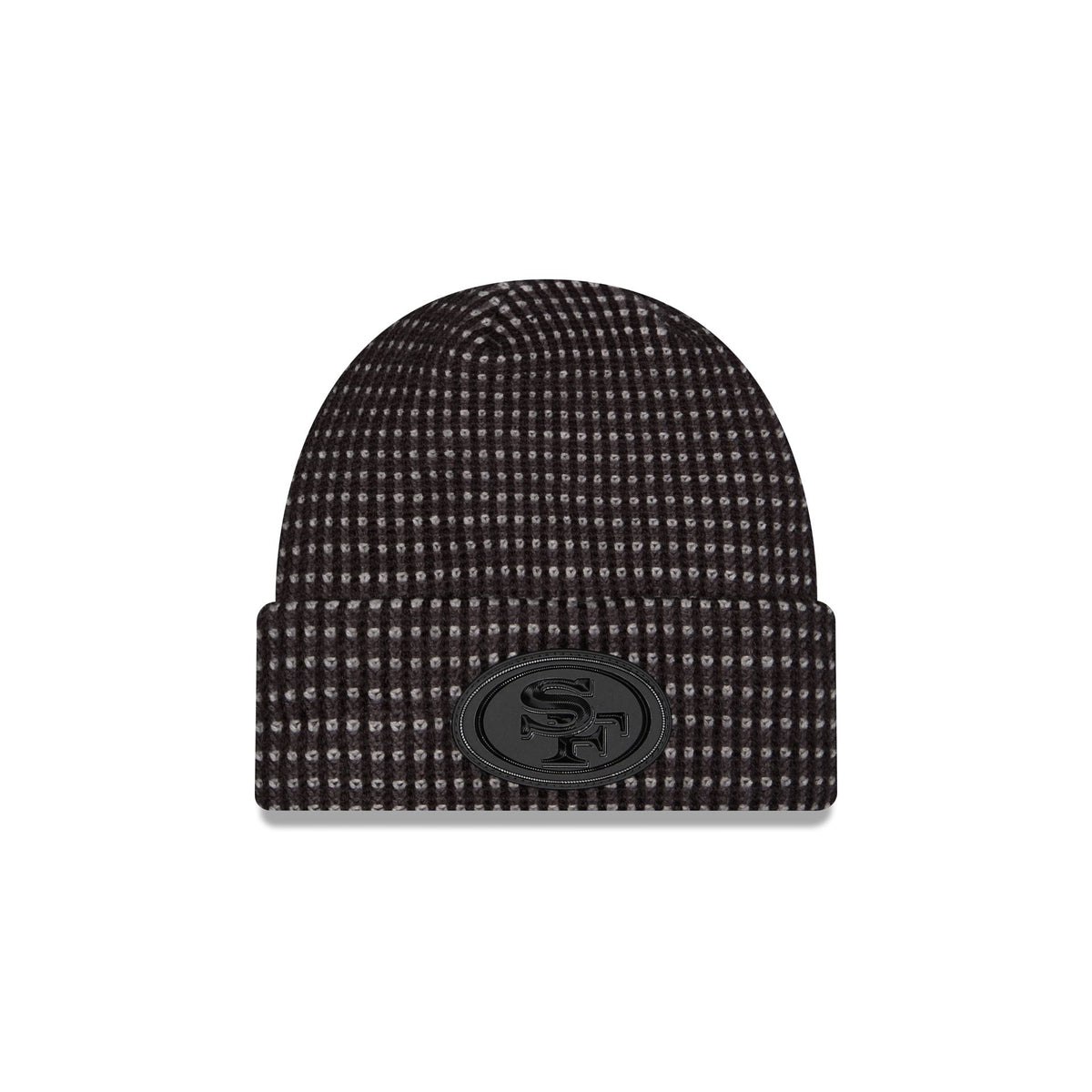 San Francisco 49ers 2026 Sideline Cold Weather Black Cuff Knit Hat ...