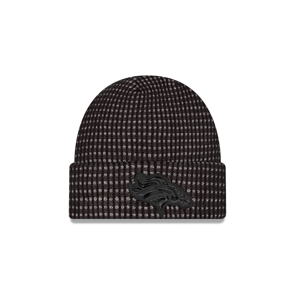 Denver Broncos 2026 Sideline Cold Weather Black Cuff Knit Hat