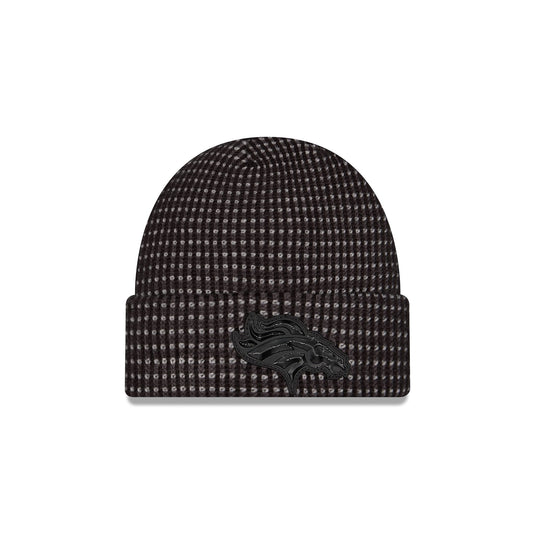 Denver Broncos 2026 Sideline Cold Weather Black Cuff Knit Hat