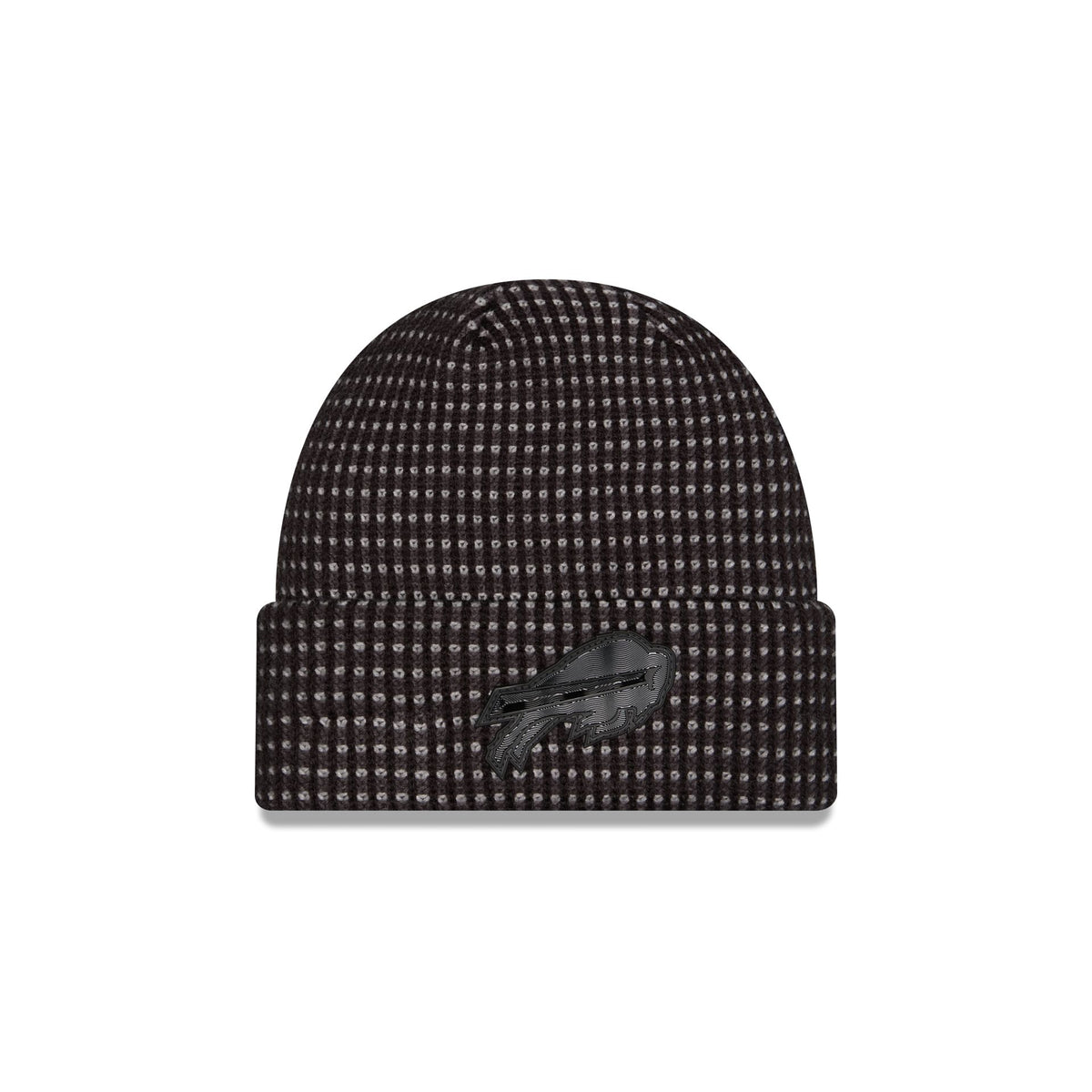 Buffalo Bills 2026 Sideline Cold Weather Black Cuff Knit Hat