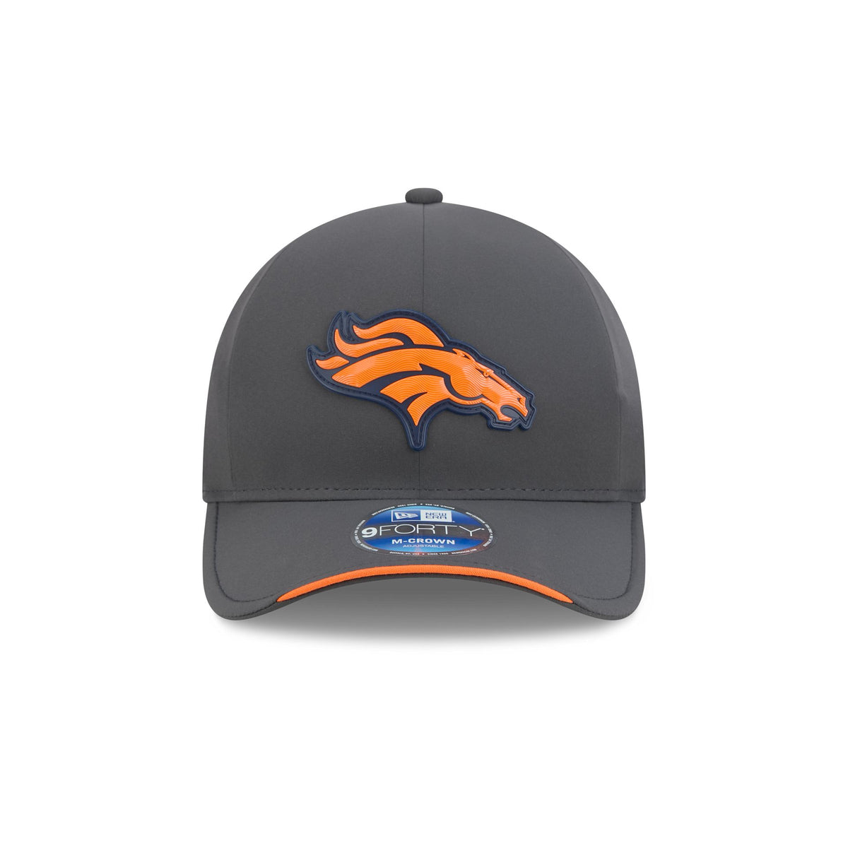 Denver Broncos 2026 Sideline Cold Weather 9FORTY M-Crown Snapback Hat