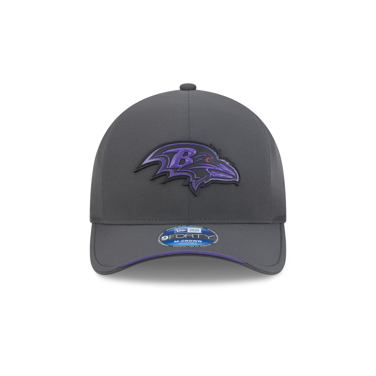 Baltimore Ravens 2026 Sideline Cold Weather 9FORTY M-Crown Snapback Hat