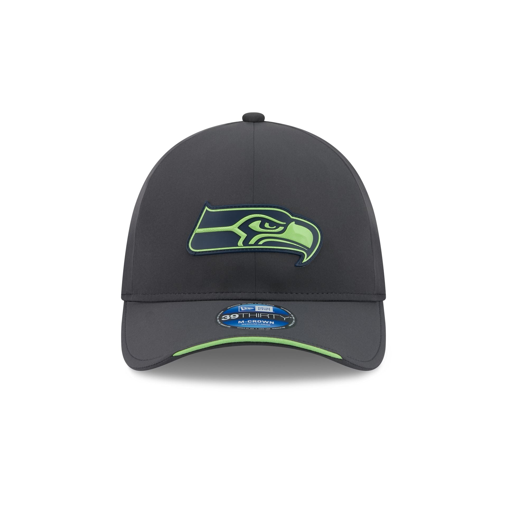 Seattle Seahawks 2026 Sideline Cold Weather 39THIRTY M-Crown