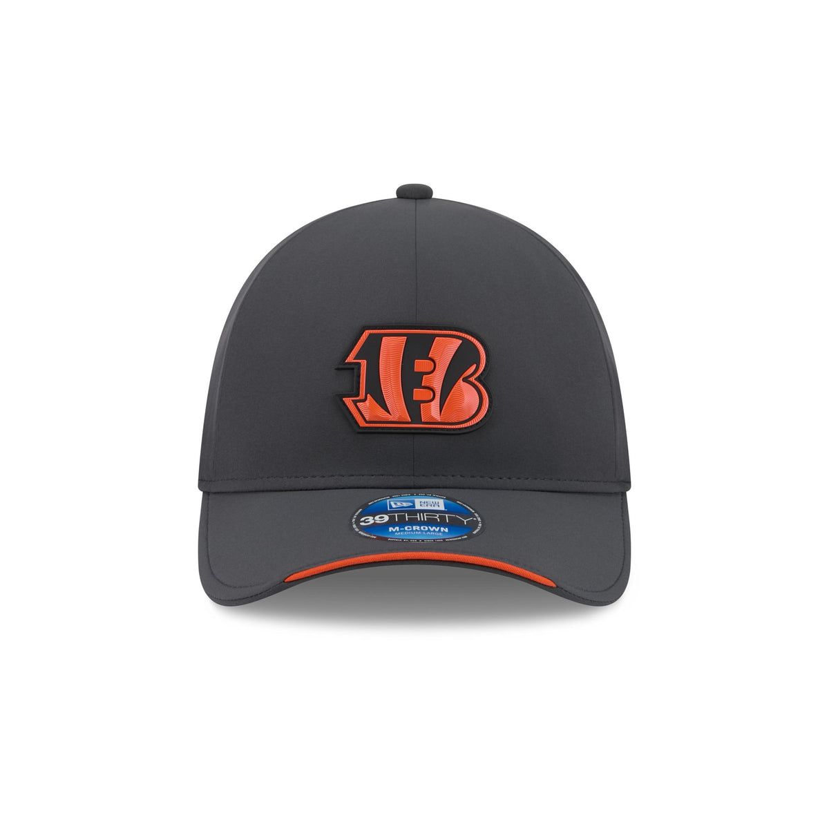 Cincinnati Bengals 2026 Sideline Cold Weather 39THIRTY M-Crown Stretch Fit Hat