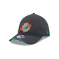 Miami Dolphins 2026 Sideline Cold Weather 39THIRTY M-Crown Stretch Fit Hat